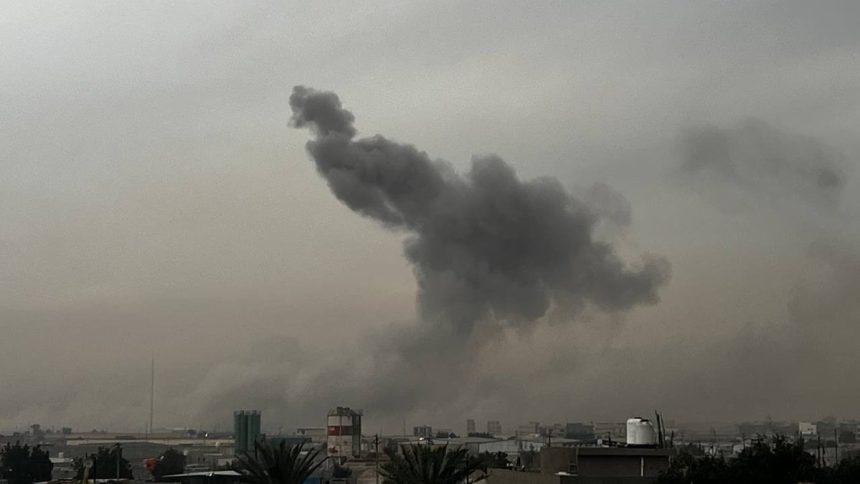 استهداف مقر الدعم الدبلوماسي الأمريكي في مطار بغداد