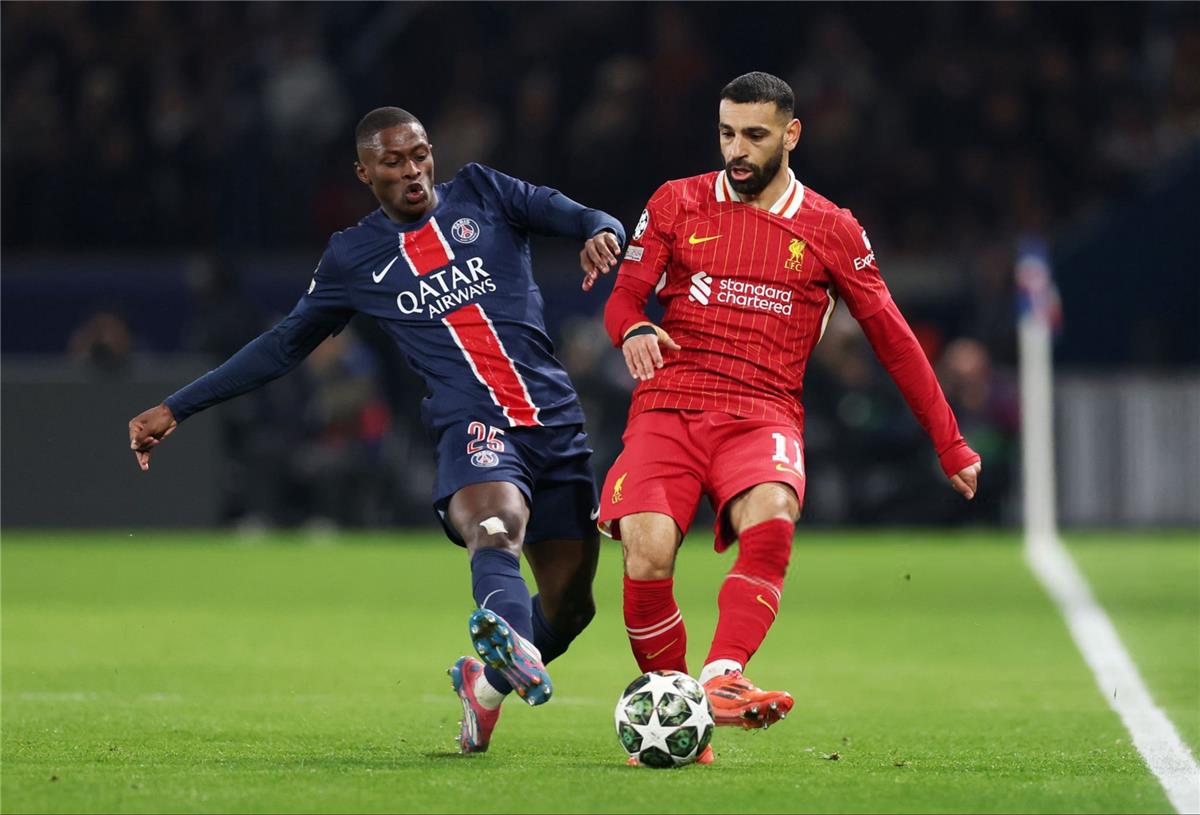 موعد مباراة ليفربول ضد باريس سان جيرمان في دوري الأبطال والقنوات الناقلة