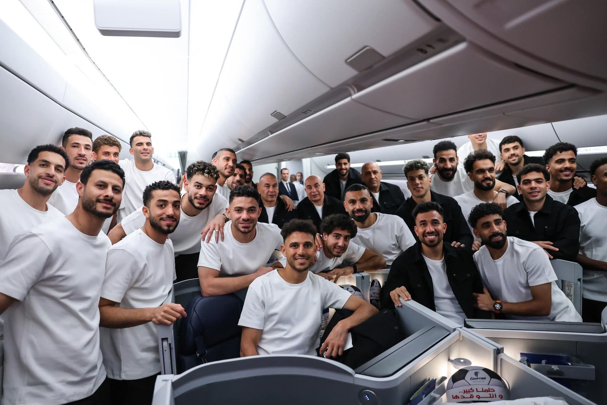 منتخب مصر يطير إلى أمريكا للمشاركة في كأس العالم 2026 (صور)