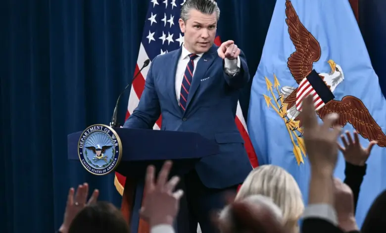 وزير الحرب الأمريكي
