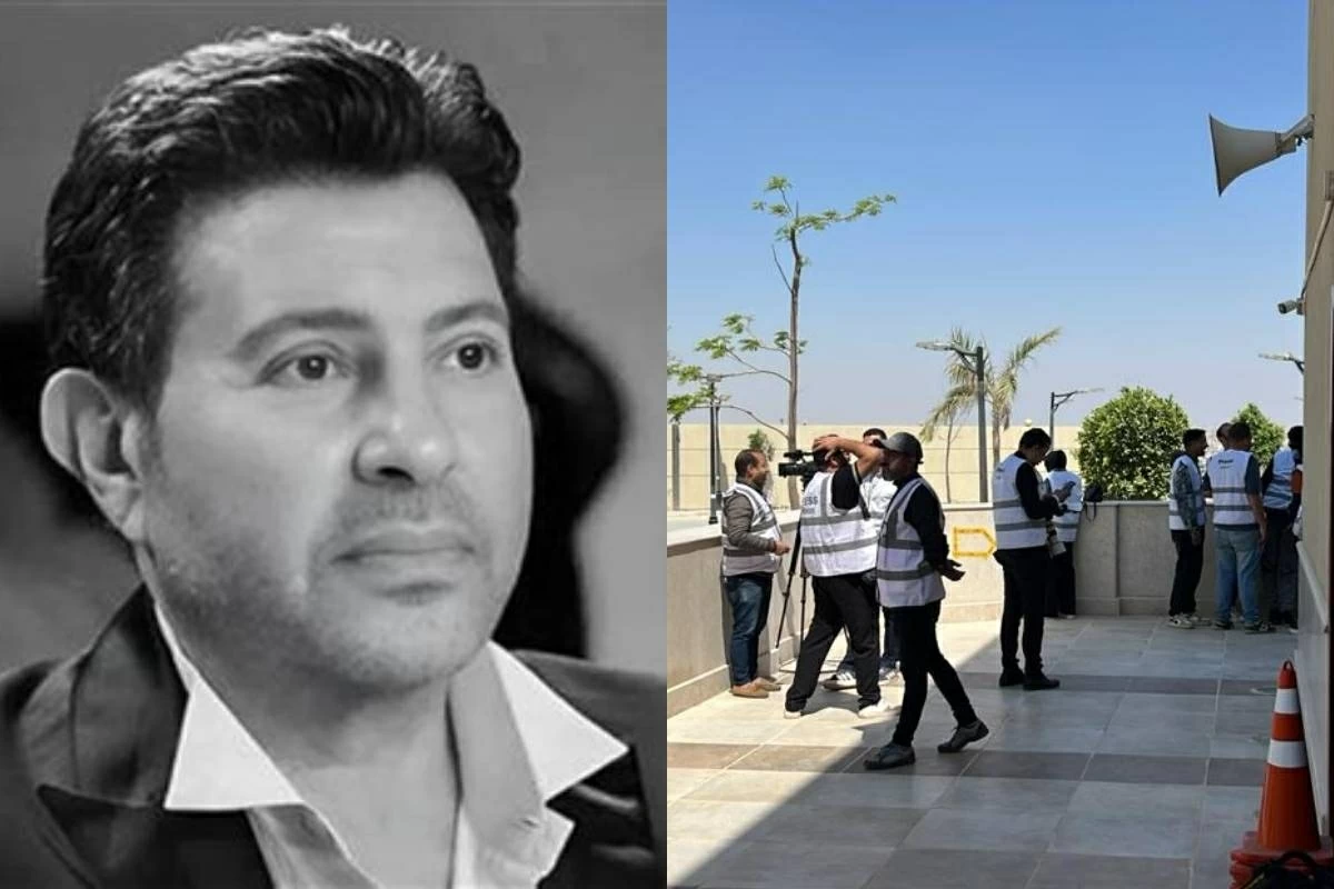 «التزام المصورين بالزي».. الاستعدادات النهائية لوصول جثمان هانى شاكر