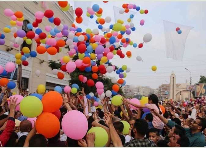 احتفالات وفرحة المواطنين بعيد الأضحى من محافظات الجمهورية