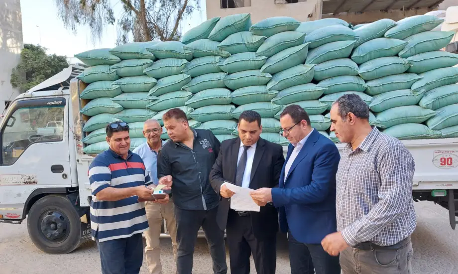 الجيزة تضبط 11 طن دقيق بلدي مدعم بالوراق قبل تهريبها للسوق السوداء