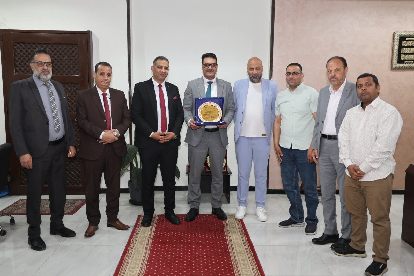إختيار المهندس محمد فودة رئيس مياة القليوبية أفضل شخصية عمالية لعام 2026/2025"