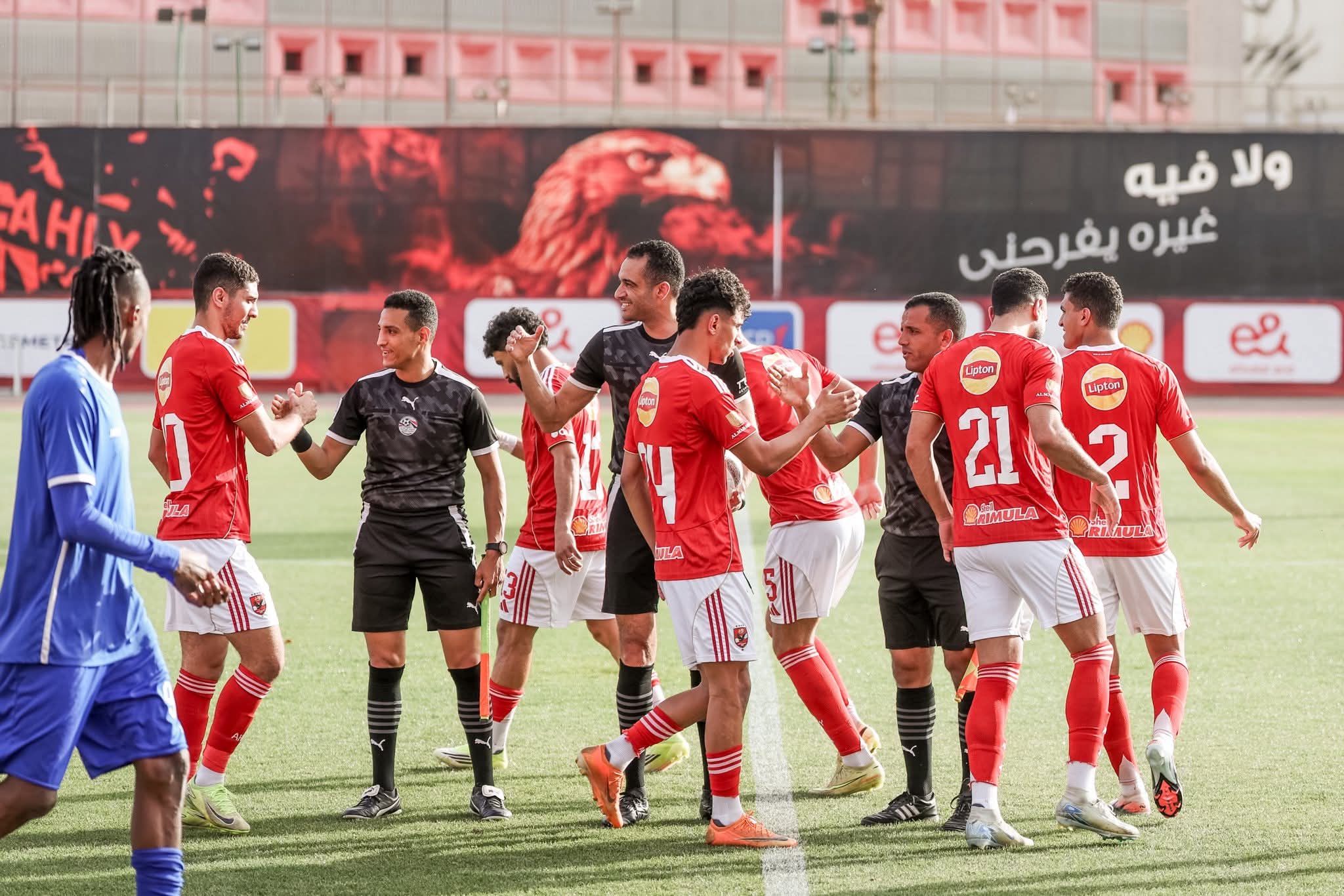 الأهلي يفوز على دلفي وديًا استعدادًا لمواجهة المصري