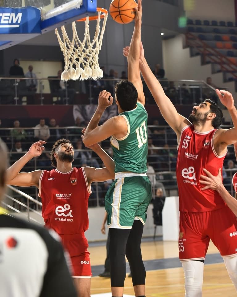 الأهلي يواجه الاتحاد السكندري في رابع مباريات نهائي دوري أليانز لكرة السلة