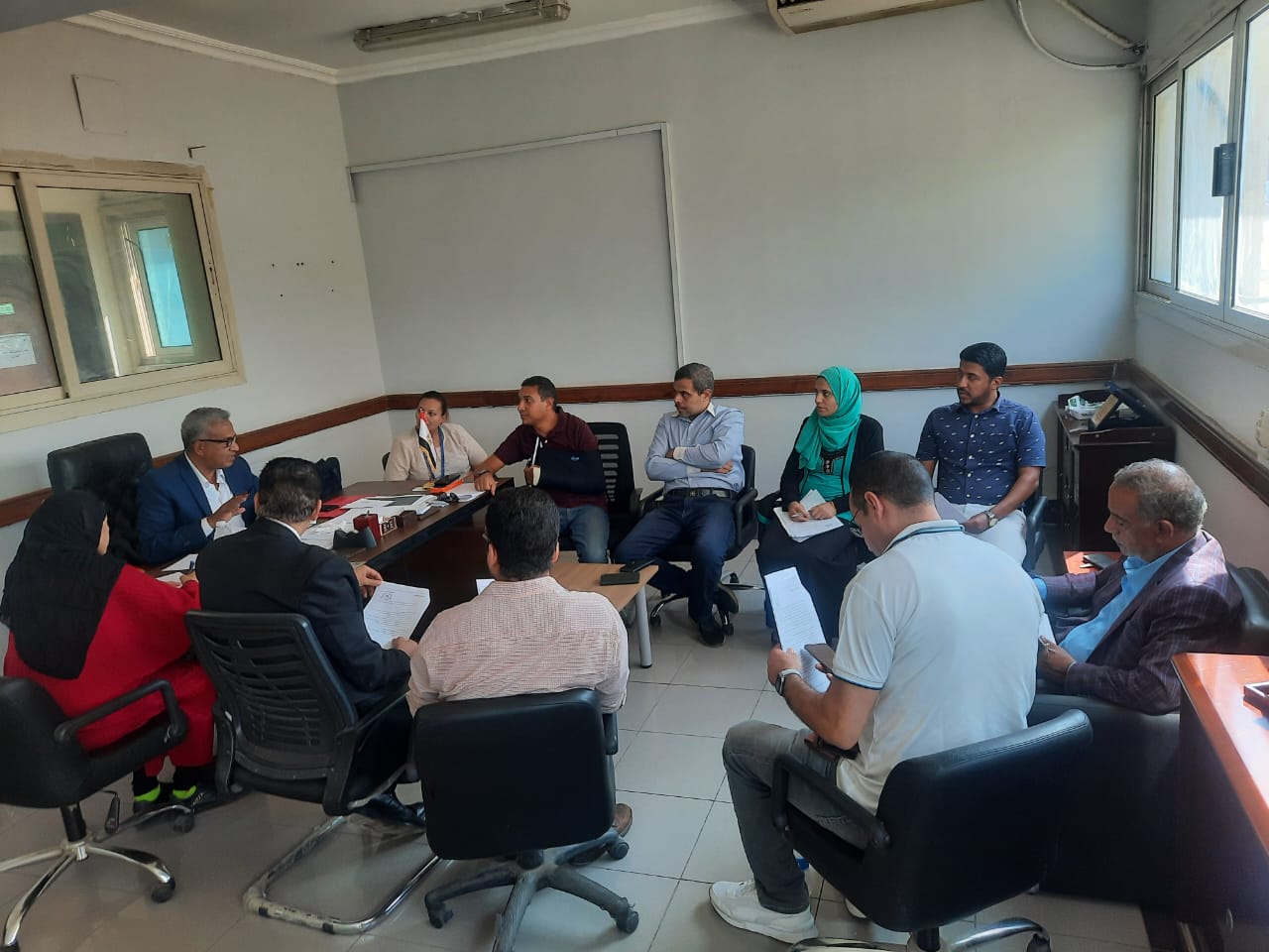 حلوان التكنولوجية الدولية تُستعد لإمتحانات نهاية الفصل الدراسي الثاني