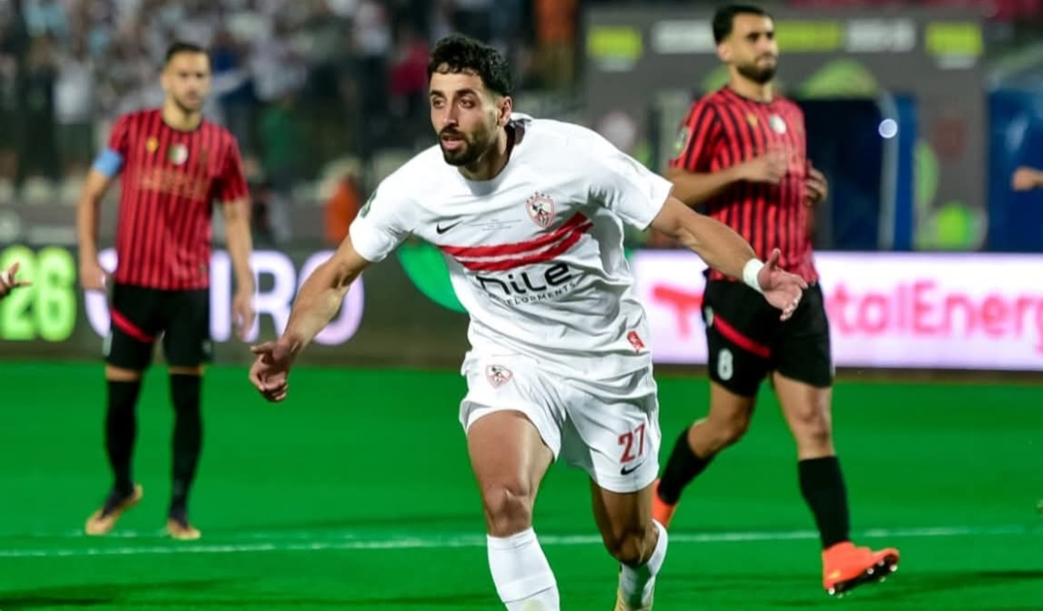 نهائي الكونفدرالية | الزمالك يتقدم على اتحاد العاصمة في شوط اللقاء الأول (فيديو)