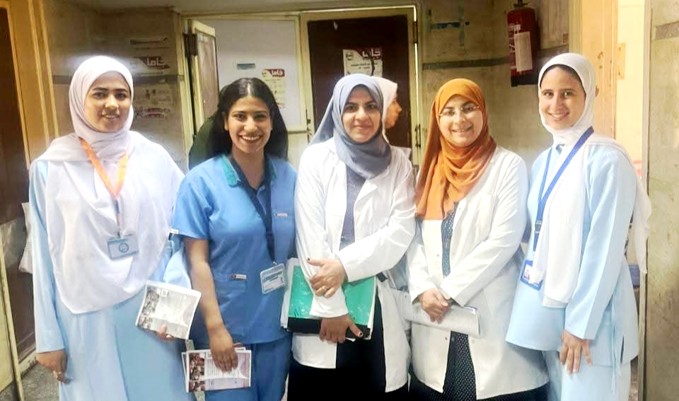 "تمريض بني سويف" تطلق حملة توعوية للأمهات بمناسبة اليوم العالمي للتطعيمات
