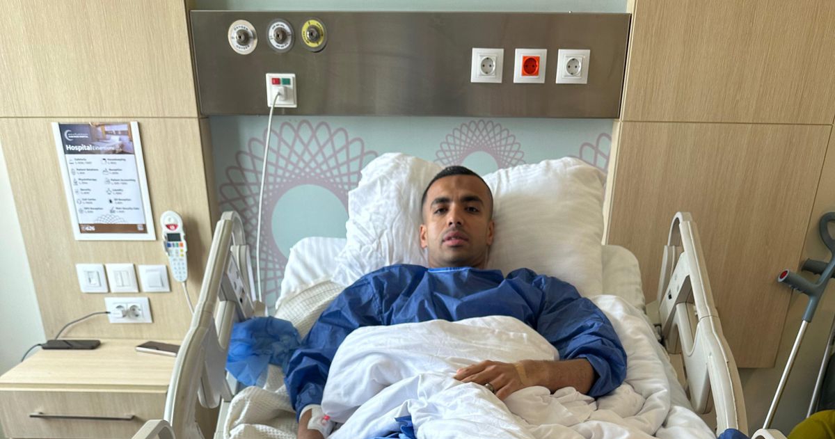 مصطفى الشهدي يجري جراحة الرباط الصليبي بنجاح تحت إشراف اتحاد الكرة