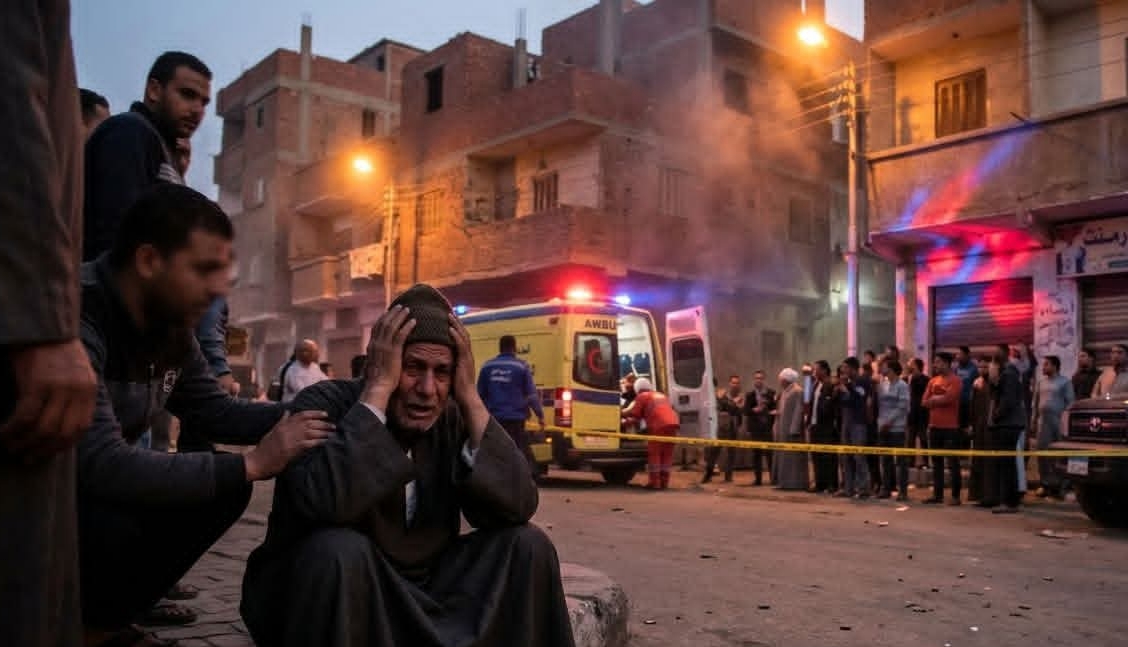 شاب يطلق النار عشوائياً المواطنين في أبنوب بأسيوط