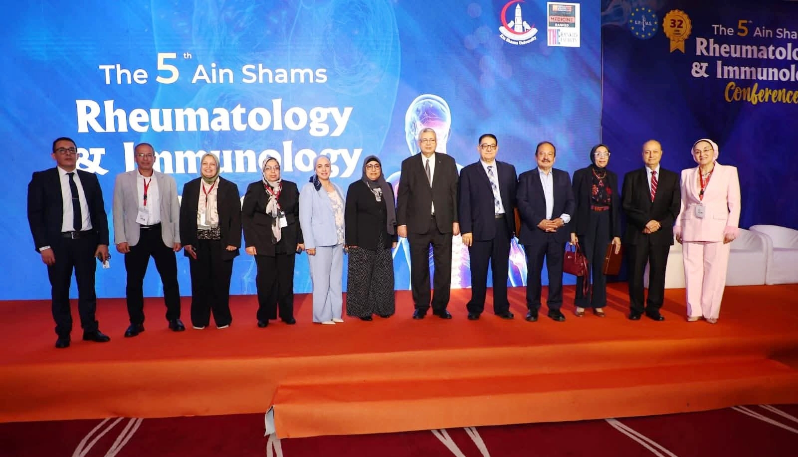 أحدث التطورات العلاجية فى المؤتمر العلمي للأمراض للروماتيزمية والمناعة بطب عين شمس