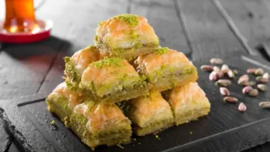 بقلاوة بالفستق الحلبي