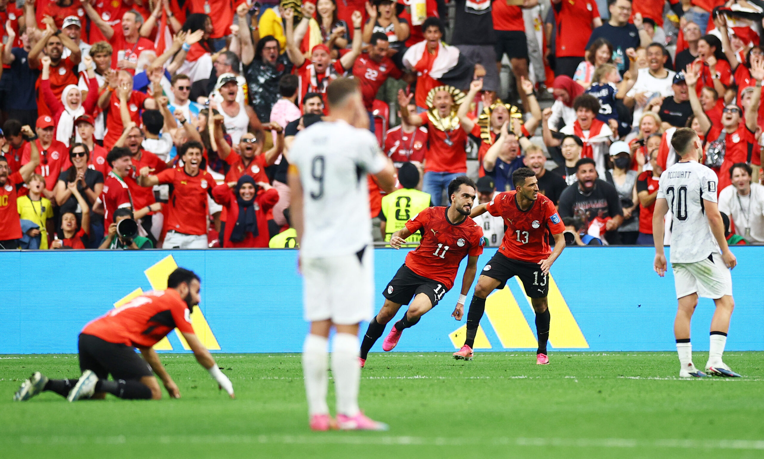 زيكو وتريزيجيه ينضمان لقائمة هدافي منتخب مصر في كأس العالم