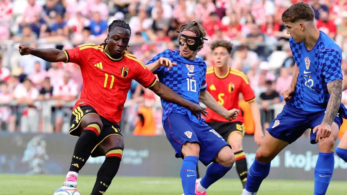 مجموعة مصر..بلجيكا يفوز على كرواتيا وديا استعدادا لكأس العالم
