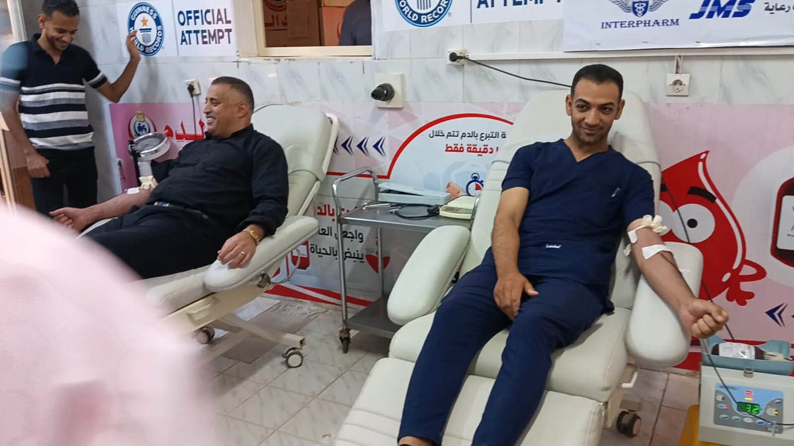 الصحة تدخل موسوعة «جينيس» بأكبر عدد من المتبرعين بالدم خلال 12 ساعة