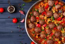 كفتة داوود باشا التركية بالصلصة