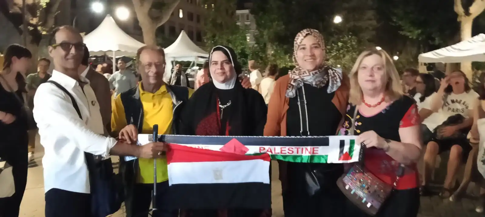 يوسف سلمان يشيد بمصر ودورها التاريخي في دعم القضية الفلسطينية خلال افتتاح مهرجان الثقافة الفلسطينية