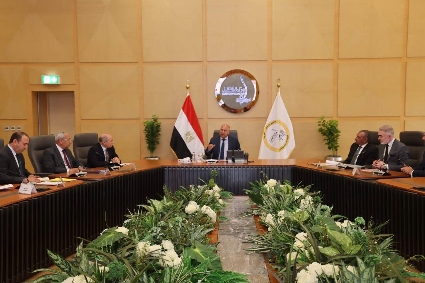 وزير النقل يترأس الجمعية التأسيسية لشركة تراست القناة لخدمات السفن