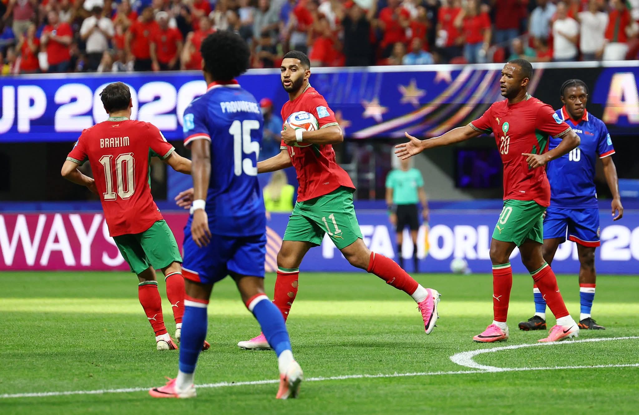 فرحة عربية في المونديال.. المغرب تسقط هايتي وتعانق دور الـ32