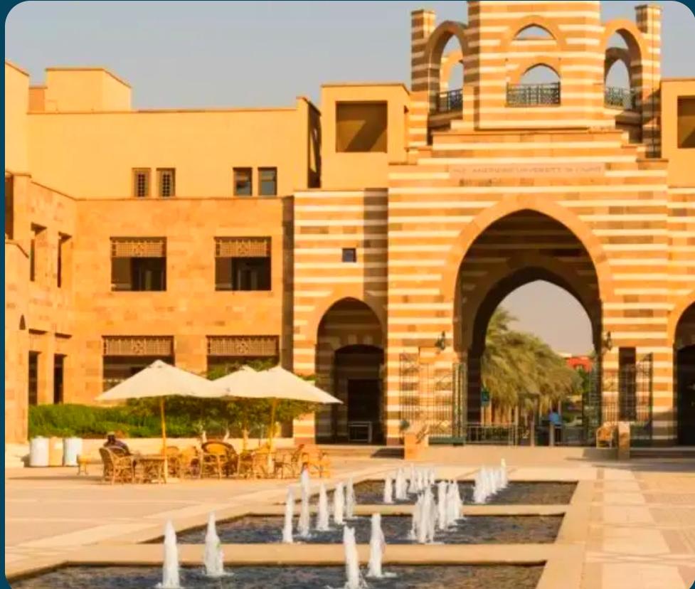 حلقة نقاشية ضمن سلسلة لقاء مع خبير بالجامعة الأمريكية بالقاهرة