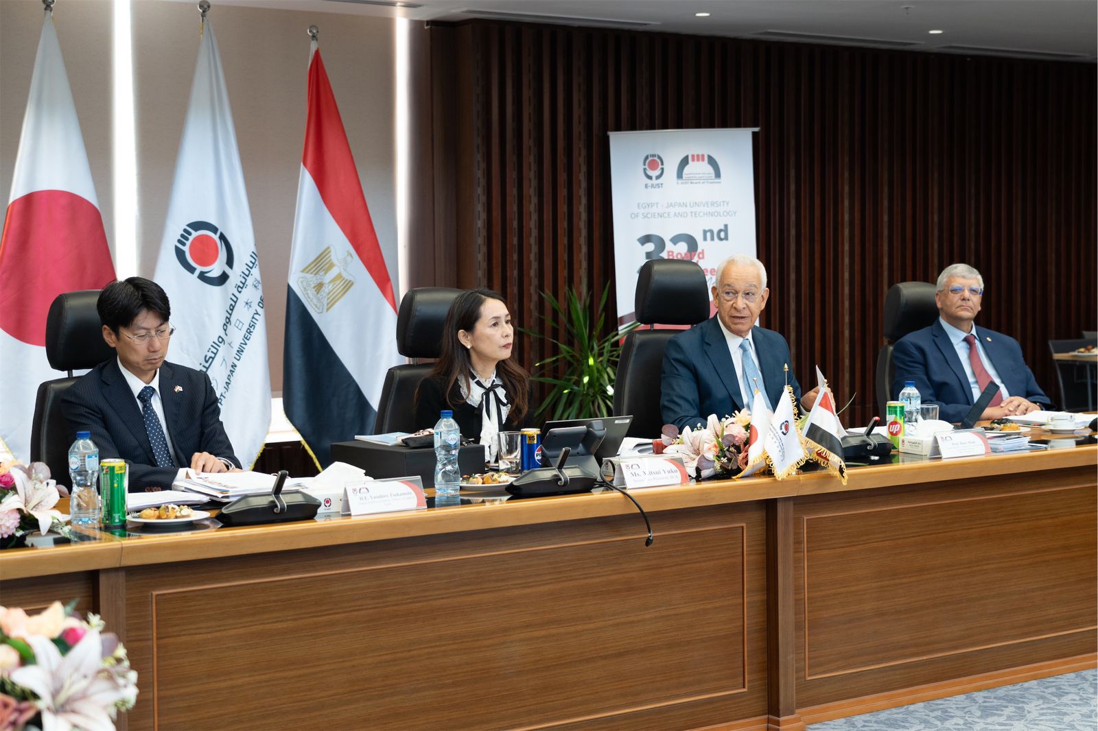 قنصوة يفتتح اجتماع مجلس أمناء الجامعة المصرية اليابانية في دورته الثانية والثلاثين