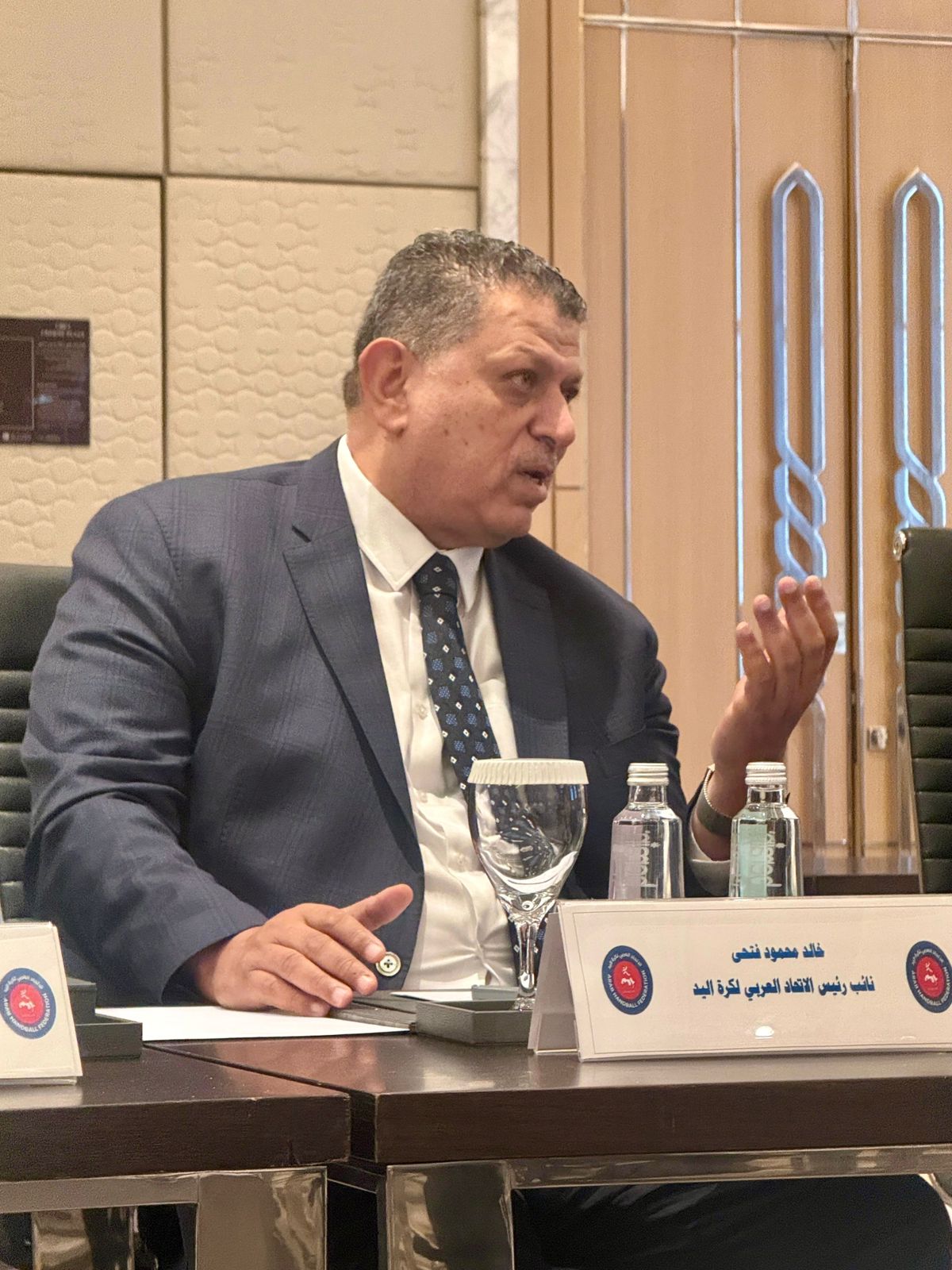خالد فتحي نائبًا لرئيس الاتحاد العربي لكرة اليد