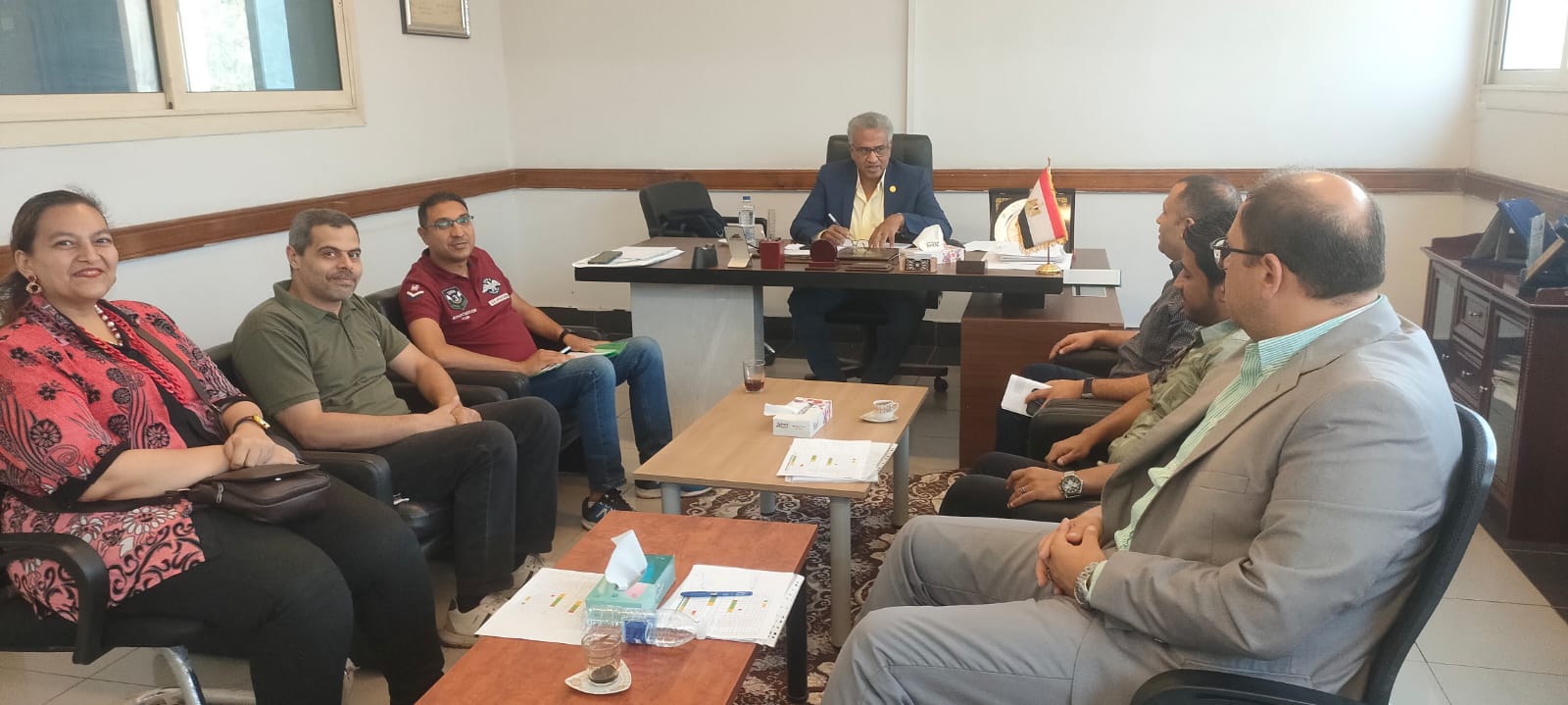 تعاون بين حلوان التكنولوجية الدولية و جامعة كورياتك الكورية