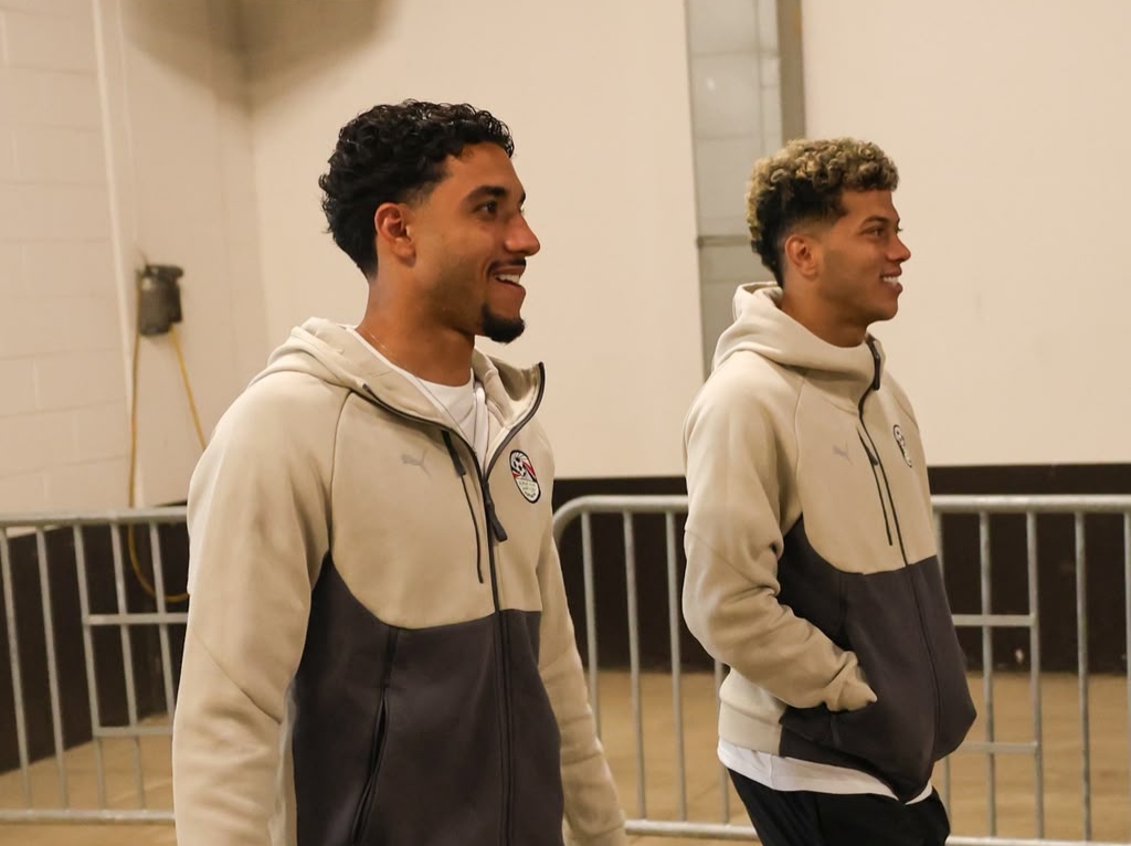 منتخب مصر يصل ملعب هانجتون استعدادًا لمواجهة البرازيل (صور)