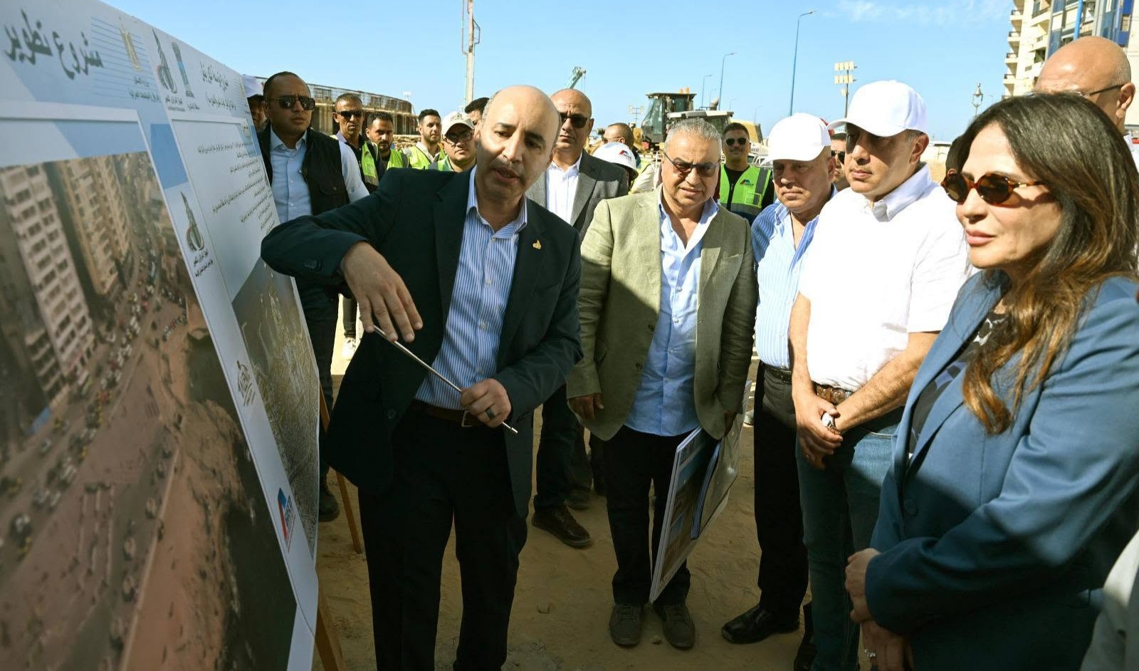 رئيس الوزراء يتفقد أعمال تطوير منطقة بئر مسعود بالإسكندرية