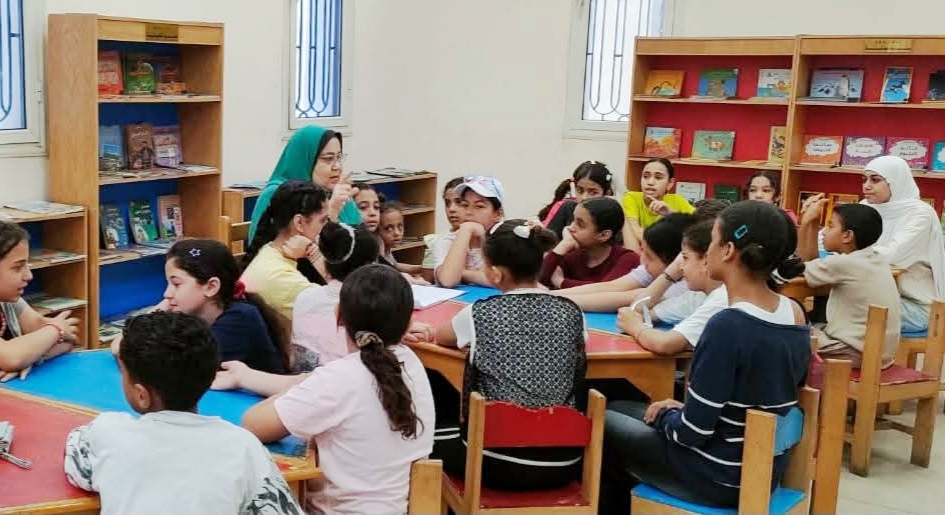 ثقافة الجيزة تنظم أنشطة توعوية وفنية بمكتبة البحر الأعظم