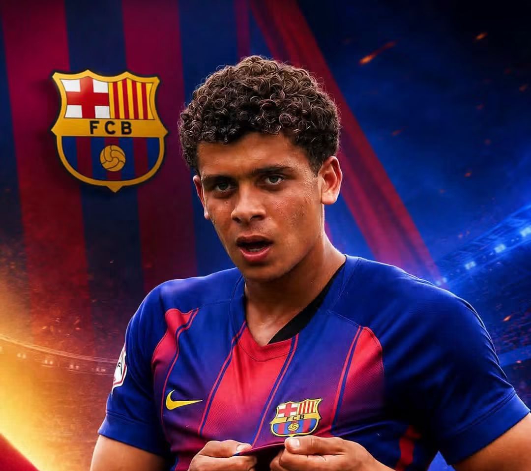 رسميًا.. برشلونة يعلن التعاقد مع حمزة عبد الكريم حتى 2029