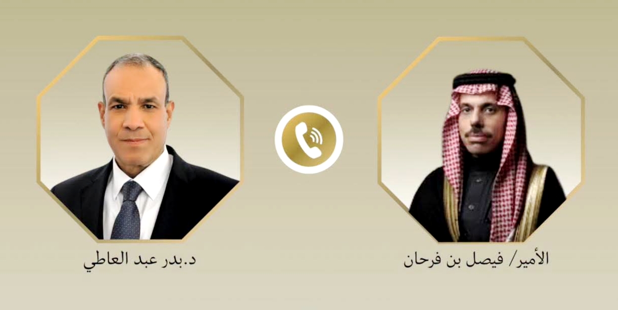 وزير الخارجية يبحث مع نظيره السعودي العلاقات الثنائية والتطورات الإقليمية