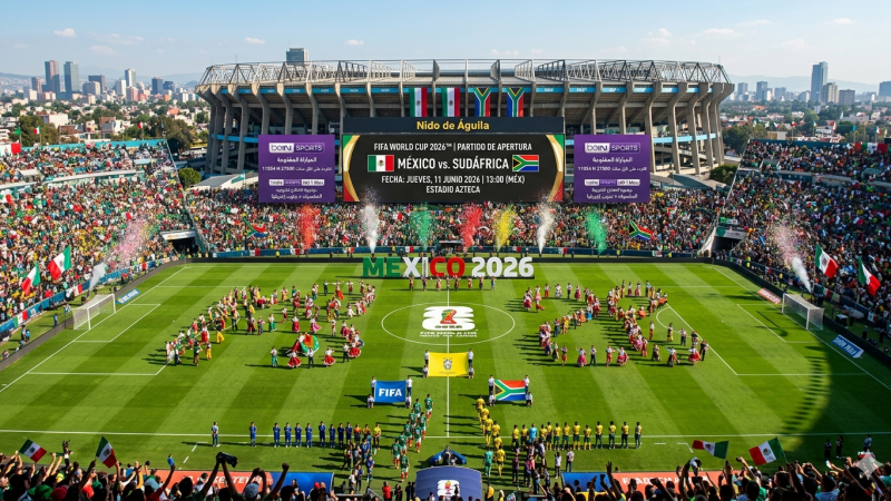 المكسيك وجنوب أفريقيا تضعان اللمسات الأخيرة قبل افتتاح كأس العالم 2026