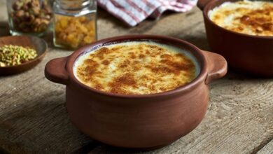 طاجن الارز المعمر