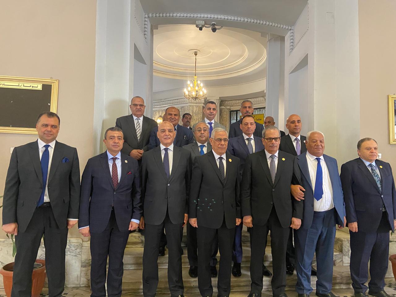 رئيس محكمة استئناف القاهرة يستقبل النائب العام لتهنئته بمناسبة توليه رئاسة المحكمة