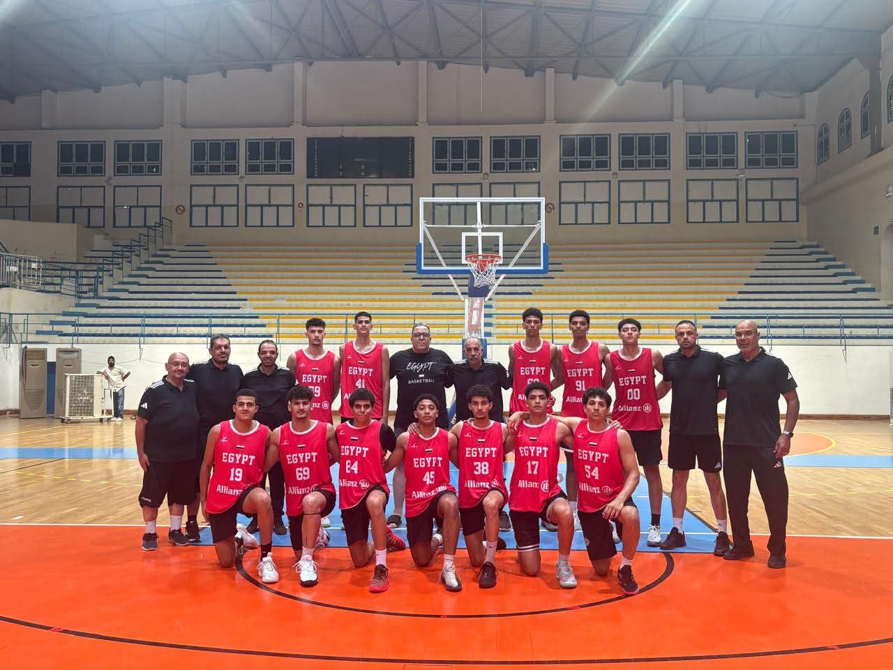 منتخب مصر يفوز على ليبيا و يستمر في صدارة البطولة العربية لكرة السلة للشباب بتونس