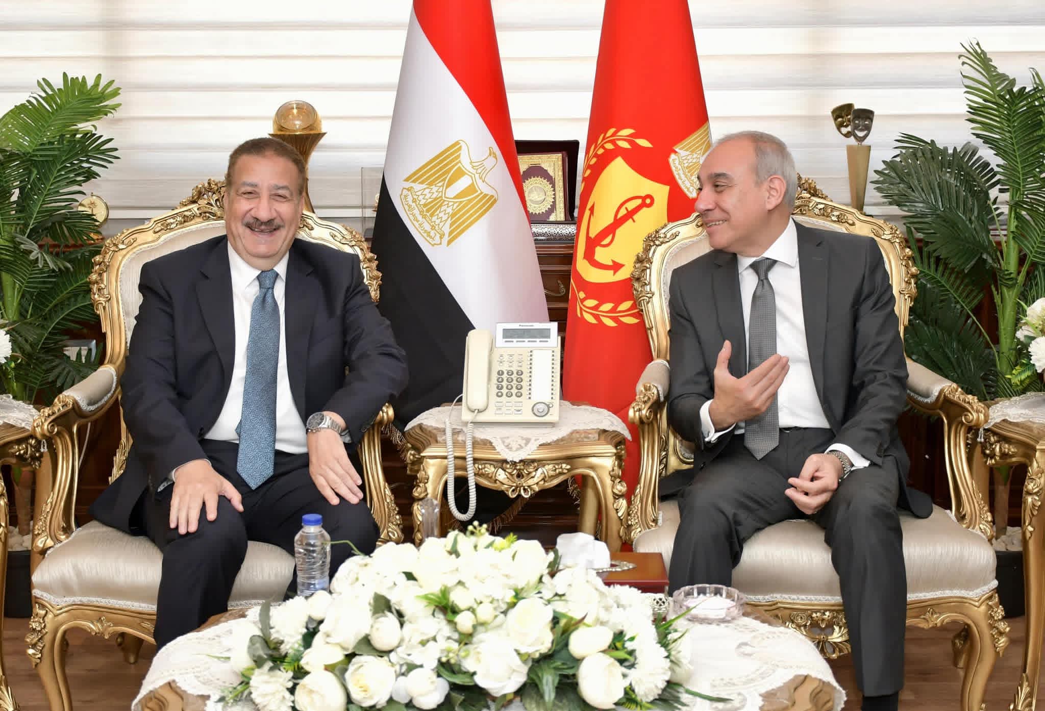 محافظ بورسعيد يستقبل رئيس الهيئة العامة للاستعلامات لبحث تعزيز التعاون الإعلامي والتوعوى