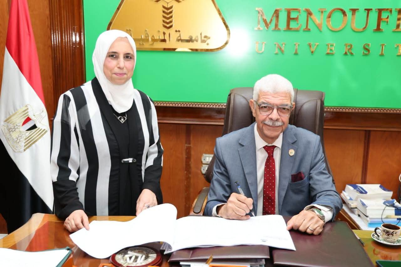 رئيس جامعة المنوفية يعتمد نتيجة المجموع التراكمي للبرنامج المكثف بكلية التمريض