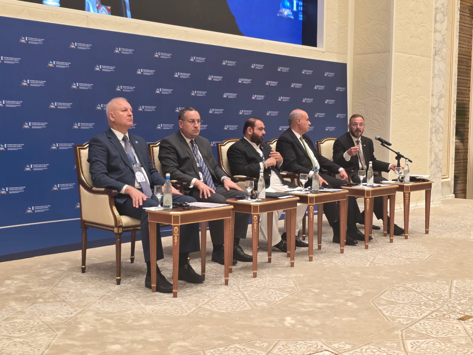 قنصوة يشارك في افتتاح المنتدى الإسلامي الدولي الأول للحضارة الإسلامية بأوزبكستان