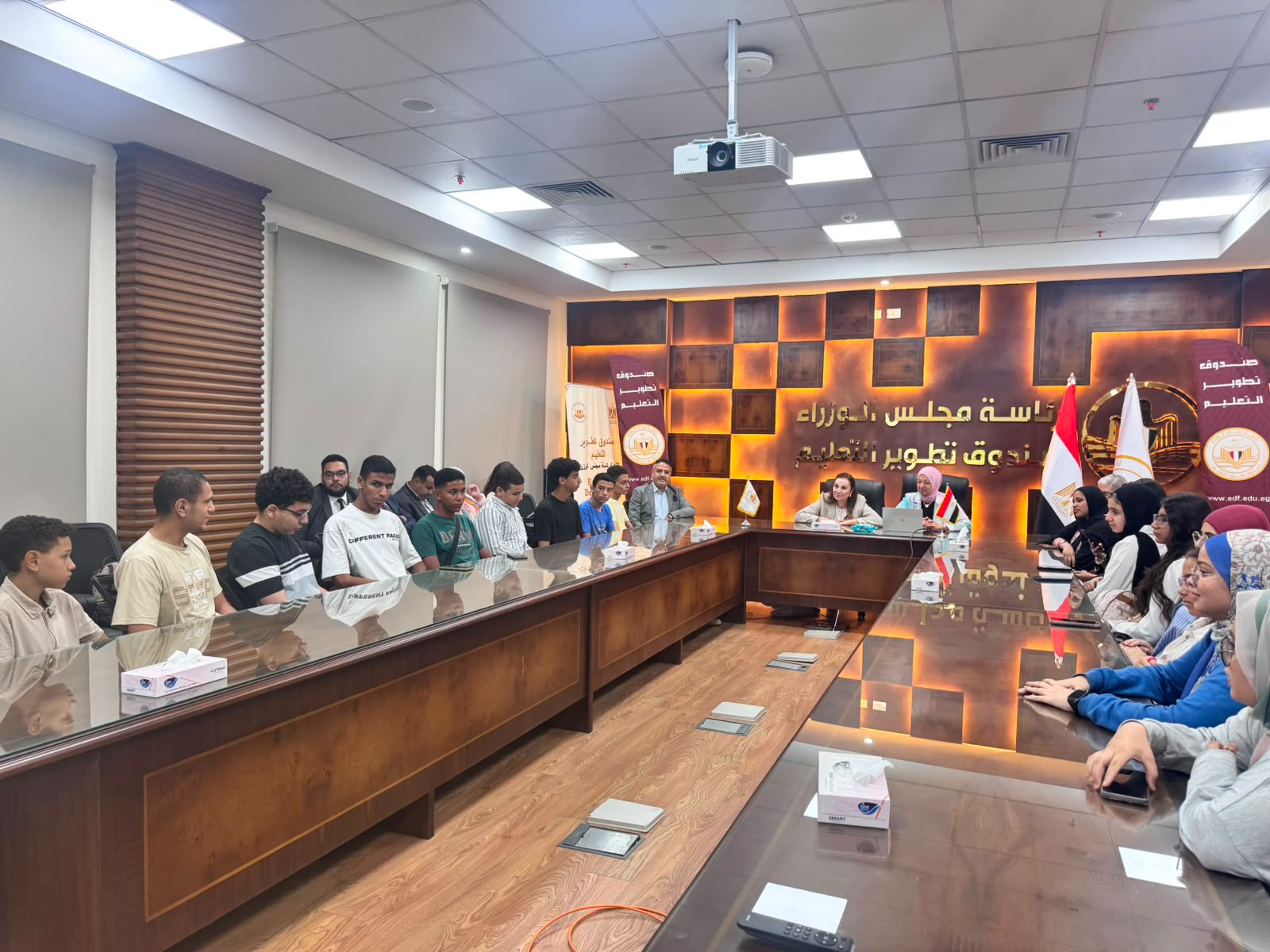 ورشة عمل بين صندوق تطوير التعليم وبنك مصر لتعزيز الثقافة المالية