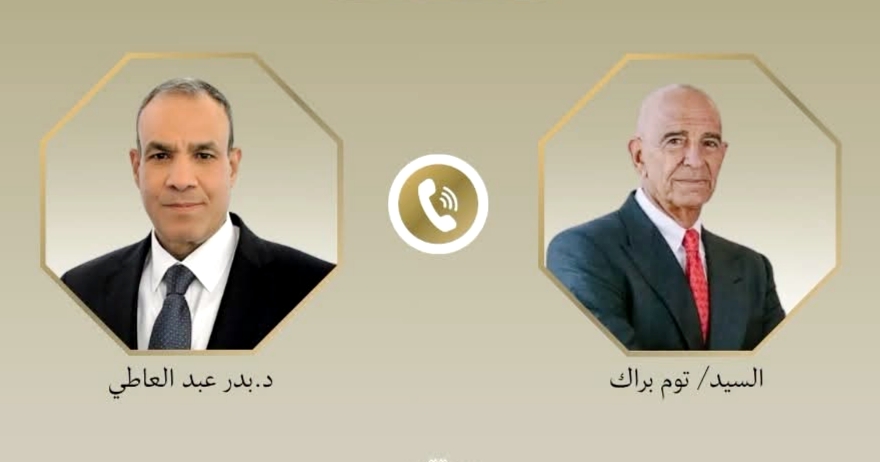 اتصال هاتفى بين وزير الخارجية والمبعوث الأمريكى الخاص لكل من سوريا والعراق