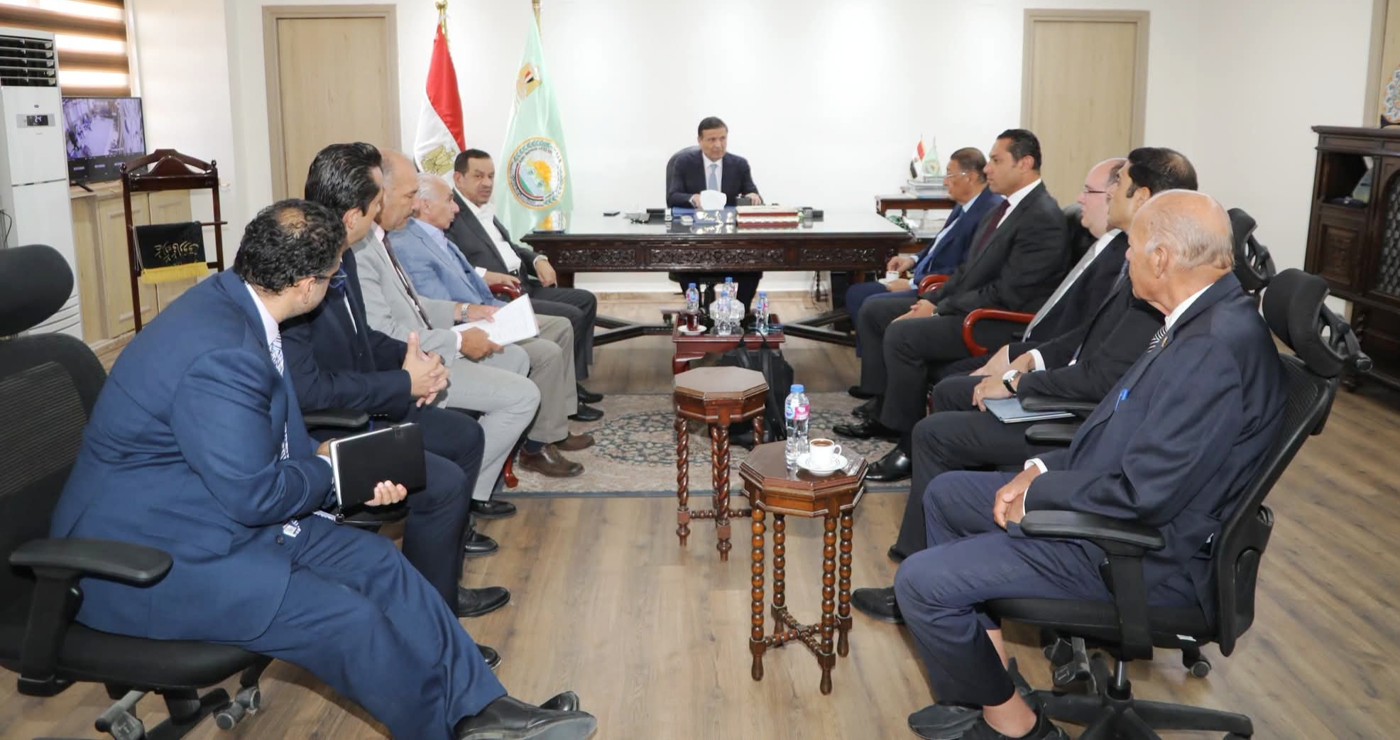 وزير الزراعة يبحث مع "التحالف العربي" و"بيبسيكو" تعزيز إنتاج تقاوي البطاطس محلياً