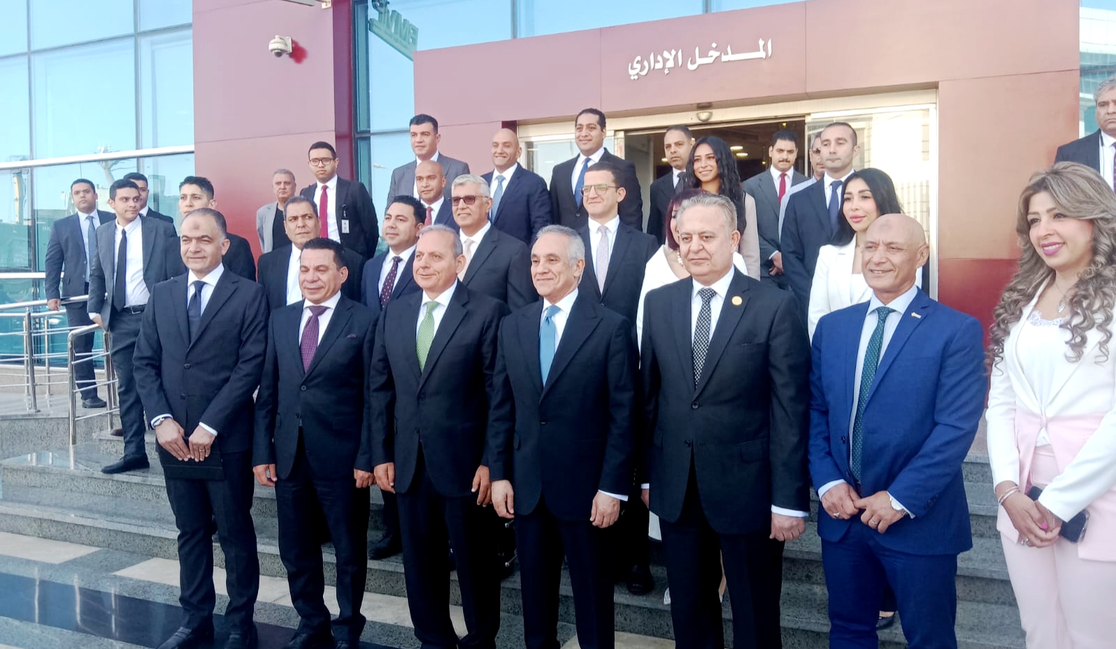 وزير العدل يفتتح فرع توثيق بنك مصر بالتجمع الخامس