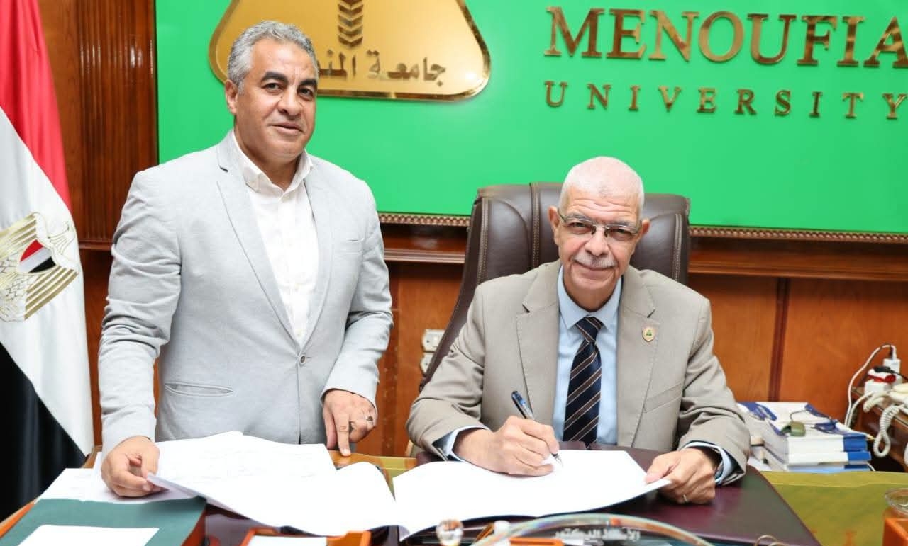 رئيس جامعة المنوفية يعتمد نتيجة كلية علوم الرياضة بنسبة نجاح 75%